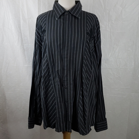 Pronto Uomo Other - Blue by Pronto uomo striped buttondown size XXL